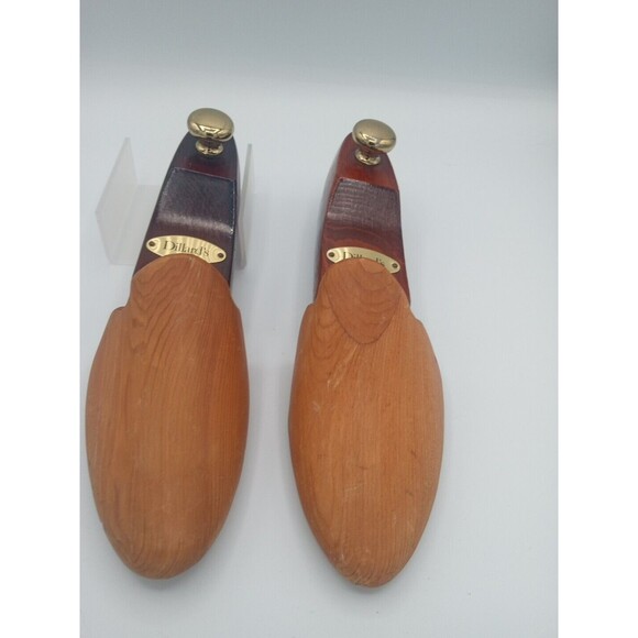 Set of 2  DILLARD'S Dillards Shoe Stretchers Wooden Shaper Small Mold - Picture 3 of 8